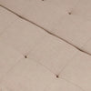 FAZIO Storage Ottoman, Beige