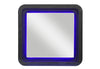 Beckett Wht/Blk Mirror W/ LED