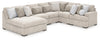Cuddle Plush Sectional with Chaise