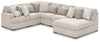 Cuddle Plush Sectional with Chaise