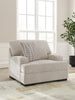 High Profile Chair & Ottoman Living Room Set