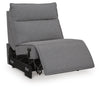 Modmax II Reclining Sectional with Double Chaise and Audio Consoles