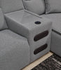 Modmax II Reclining Sectional with Chaise and Audio Console