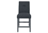Monaco Dark Grey Bar Table and 4 Monaco Dark Grey Bar Stools