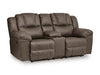 Lowilla Reclining Loveseat with Console