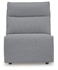 ModMax II Reclining Sectional with Chaise and Audio Console