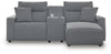 Modmax II Power Reclining Sectional with Chaise and Console