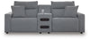 Modmax II Power Reclining Sectional with Audio Console
