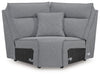 ModMax II Reclining Sectional with Chaise and Audio Console