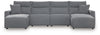 Modmax II Power Reclining Sectional with Chaise