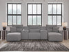 Modmax II Power Reclining Sectional with Chaise and Consoles