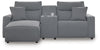 Modmax II Power Reclining Sectional with Chaise and Console
