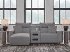 Modmax II Power Reclining Sectional with Chaise and Audio Console