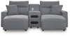 Modmax II Power Reclining Sectional with Chaise and Audio Console