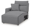 Modmax II Power Reclining Sectional with Chaise and Audio Console
