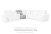 Modmax II Reclining Sectional with Chaise and Audio Console
