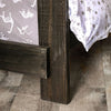 Arlette Twin/Twin Bunk Bed Brown, Black, Gray, & White