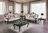 Acapulco White & Espresso Sofa