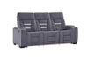 U1895 Grey P2 Reclining Sofa with IS and LED
