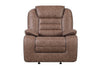 U2250 Brown Glider Recliner