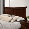 Louis Philippe Full, Twin, Full, & King Bed Black, Grey, Brown & White