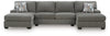 Clarington Sleeper Sectional with Double Chaise