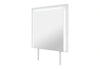 Naomi Silver Marble Mirror with LED