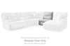 Acklen Place Power Sectional Reclining Sofa with Storage Console