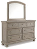 Lettner Dresser and Mirror image