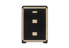 Blake Black/Gold Chest