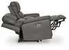 Bleckley Power Reclining Loveseat with Console
