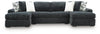 Midnight-Madness Sectional with Chaise