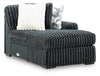Midnight-Madness Sectional Sofa with Chaise