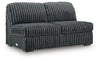 Midnight-Madness Sectional with Chaise