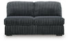 Midnight-Madness Sectional with Chaise