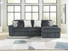 Midnight-Madness Sectional Sofa with Chaise
