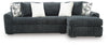 Midnight-Madness Sectional Sofa with Chaise
