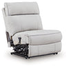 Social Pointe Reclining Sectional with Storage Console