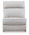 Social Pointe Reclining Sectional with Storage Console
