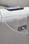 Social Pointe Reclining Sectional with Storage Console