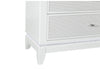 Alina White Bed Group with LED