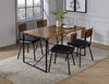 Jurgen Oak & Black Dining Table