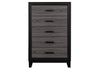 Lisbon Grey and Black Chest
