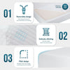 Artemisia 6" Memory Foam Mattress White