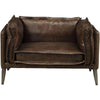 Acme Furniture Porchester Chair in Distress Chocolate 52482 image