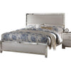 Acme Voeville King Panel Bed in Platinum 24837EK image