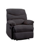 Arcadia Black Woven Fabric Recliner (Motion) image