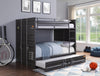 Cargo Gunmetal Bunk Bed (Full/Full) image