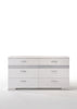 Naima II White High Gloss Dresser image