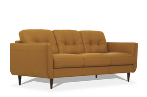 Radwan Camel Leather Sofa image